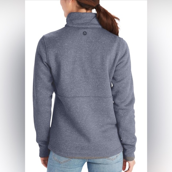 NWT - Marmot Drop Line 1/2 Zip Pullover Jacket in Steel Onyx - Size L - Picture 2 of 6